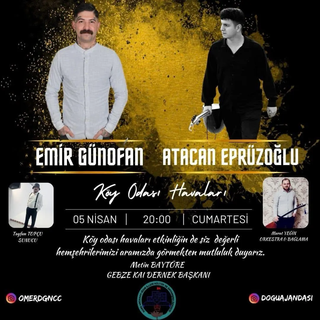 Köy Odası Havaları - Gebze KAI İL DERNEĞİ PROGRAMI